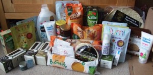 Some of our goodies from the Allergy Show